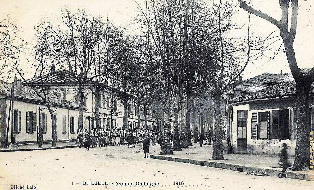 2575- Djidjelli - Avenue Gadaigne - 1916.jpg